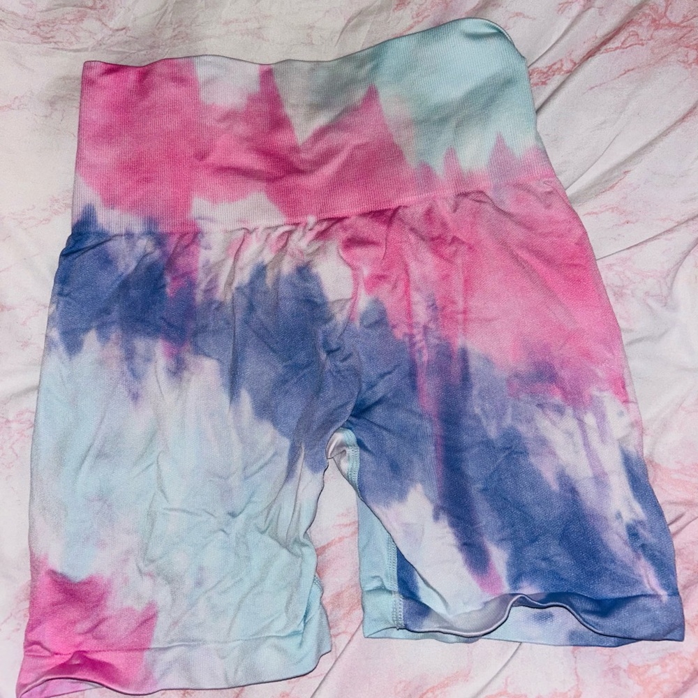 Women’s Tie Dye Biker Shorts